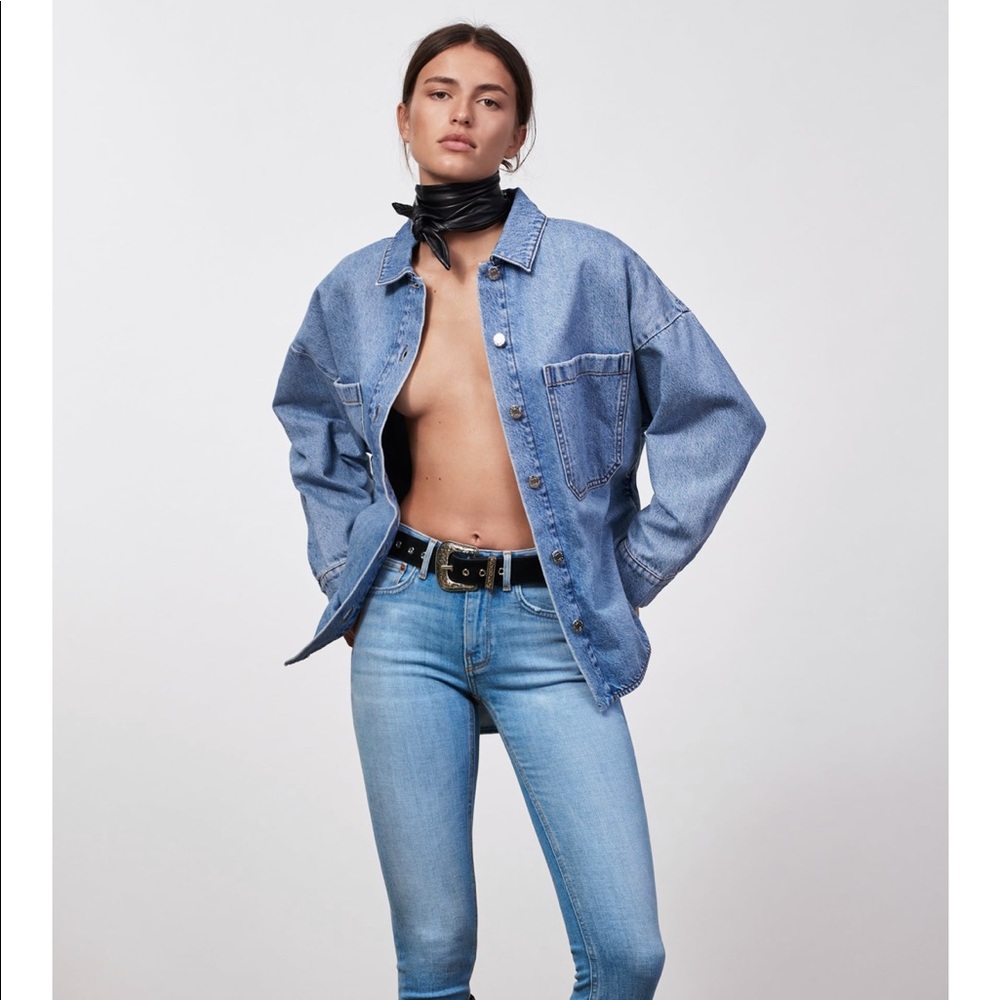 Zara Denim Overshirt